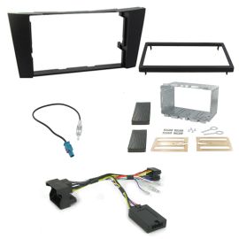 Mercedes E Class W211 Double Din Fascia Panel Adaptor Car Stereo Fitting Kit