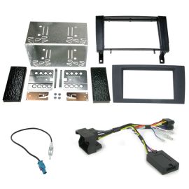 Mercedes SLK R171 Double Din Fascia Steering Controls Car Stereo Fitting Kit