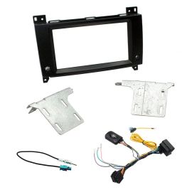 Mercedes Vito 2015 Double Din Fascia Steering Controls Car Stereo Fitting Kit