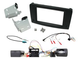 Mercedes ML (2005-2011) Double Din Car Stereo Fascia Complete Installation Fitting Kit