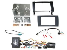 CTKMB24 Mercedes SLK R171 (2004 - 2010) Double Din Car Stereo Fascia Complete Installation Fitting Kit
