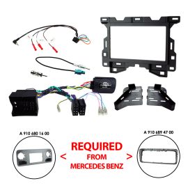 CTKMB25 Mercedes Sprinter W907 2018 Onwards Double Din Complete Fitting Kit