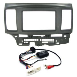Mitsubishi Lancer Double Din Fascia Steering Controls Car Stereo Fitting Kit