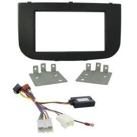 Mitsubishi Colt 09-15 Double Din Fascia Steering Controls Car Stereo Fitting Kit