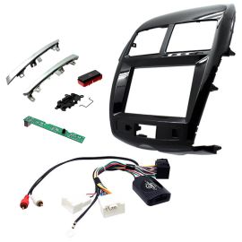 CTKMT10 Double Din Fascia Panel with Steering Controls Car Stereo Fitting Kit