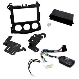 Double / Single Din Car Stereo Fascia Panel Fitting Kit for Nissan 370z 2009-16 