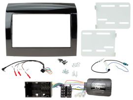 CTKPE09 Black Double DIN Stereo Fitting Kit for Peugeot Boxer 2014 Onwards