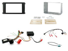 Porsche Cayenne 2002-2007 Double Din Fascia Panel Car Stereo Fitting Kit