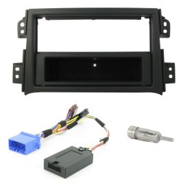 Suzuki SX4 Single/Double Din Car Stereo Fitting Kit & Steering Controls 