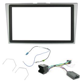 Vauxhall Double Din Fascia Car Stereo Fitting Kit w/ CAN-Bus Steering Controls