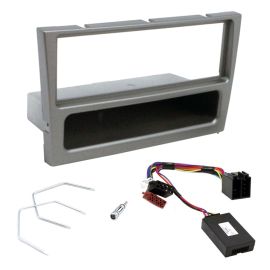 Vauxhall Single Din Fascia Panel w/ Steering Controls Car Stereo Fitting Kit