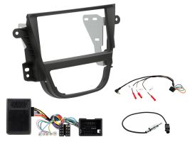 Vauxhall Mokka Double Din Fascia w/ Steering Controls Car Stereo Fitting Kit