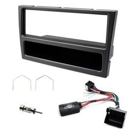 Vauxhall Vectra C Single Din Fascia Steering Controls Car Stereo Fitting Kit