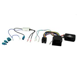 CTSSK002.2DA Skoda Steering Wheel Control Interface with Double Fakra Antenna Adapter