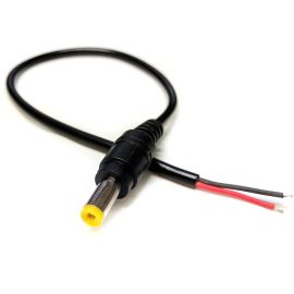 5.5 x 2.1mm CCTV Camera Power DC Wire Male Connector Pig Tail