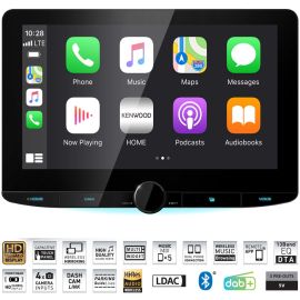Kenwood  DMX9720XDS 10.1" Car Stereo Floating Screen with DAB+ Wireless WIFI Apple CarPlay Android Auto
