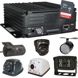CCTV Camera and DVR Recorder Vehicle Security System for Car Taxi Van & Commercial Vehicles
