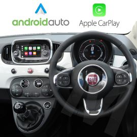 Wireless Apple CarPlay Android Auto for Fiat 500, Doblo, Ducato, Tipo 2015 Onwards Uconnect 5.0" system