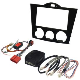 Mazda RX8 2003-2010 Double Din Fascia Steering Control Car Stereo Fitting Kit