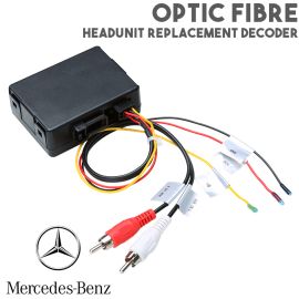 Optic Fibre Headunit Stereo Replacement Interface For Mercedes CLS E SLK CLK
