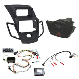 Ford Fiesta 2009 Onwards Radio Facia Double Din Car Stereo Fitting Kit