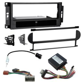 Chrysler 300C Amp Turn On Facia Adaptor Plate Steering Interface Car Stereo Fitting Kit