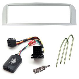 Single Din CarStereo Fascia & Steering Controls + Keys For Alfa Romeo GT 156 147 