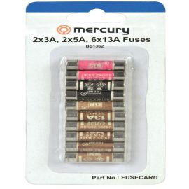 10 x Assorted Mixed Fuses 3amp 5amp 13amp Domestic Household Mains Plug Fuse