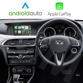 Wireless Apple CarPlay Android Auto Interface for Infiniti Q30 2016 Onwards with  7" touch screen (VGA or InTouch)