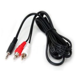 3.5mm Jack to RCA Aux in Lead for iPod DVD MP3 CD
