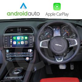 Jaguar XE, XF, F-Pace 2015-2018 Wireless Apple CarPlay Android Auto Interface