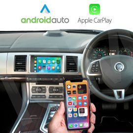 Jaguar XF 2011-2015 Wireless Apple CarPlay and Android Auto Interface