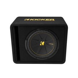 Kicker KA50VCWC122 CompC 12” 2-Ohm Car Subwoofer Bass Box in Vented Sub Enclosure