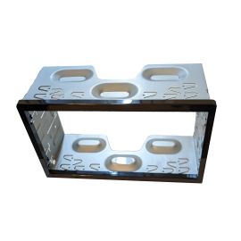 Genuine kenwood Stereo Original Double Din Cage with Trim Panel