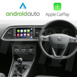 Wireless Apple CarPlay Android Auto for Seat Vehicles with Media system Navi & Plus (6.5" & 8")