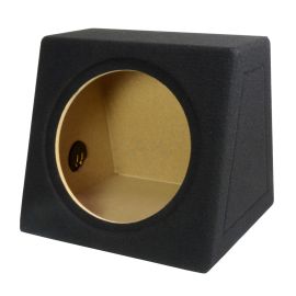 12" Inch 30cm Single Black Sealed Carpeted Subwoofer Sub MDF Box Bass Enclosure