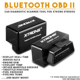 OBD2 CarStereo Auto BT Diagnostic Scanner Tool OBD2 CANBUS Android STEREOS