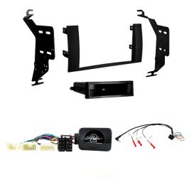 Double/Single Din Facia Fitting Kit With Steering control for Toyota Prius (04-09)