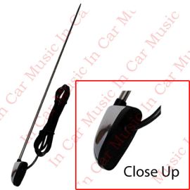 RMA202 Replacement Aerial Pillar Mount - Chrome Retractable