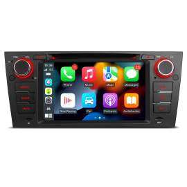 7" Android Stereo Multimedia Car DVD with Built-in Apple CarPlay and Android Auto Custom Fit for BMW E90/E91/E92/E93/M3