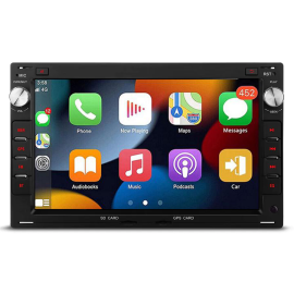 Android Multimedia Car Stereo With 7" Display Built-In Apple CarPlay & Android Auto Custom Fit For VW/Skoda/Seat (1996-2008)