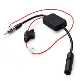 RAMP01 12V Universal Car FM/AM Radio Signal Amplifier reception booster