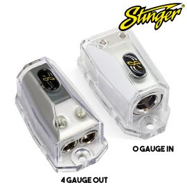 Stinger SHD20 Power or Ground Distribution Block - 0 Gauge in to 4 Gauge Out