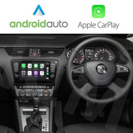 Wireless Apple CarPlay Android Auto Interface for Skoda Vehicles 2013 Onwards