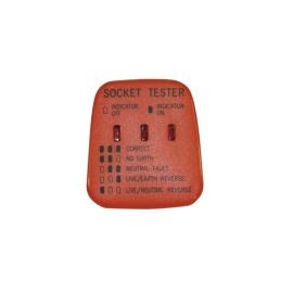UK MAINS SOCKET TESTER 240V TEST PLUG IN SOCKET SAFE FAULT EARTH LIVE NEUTRAL
