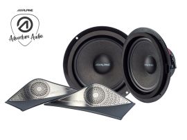 Alpine SPC-106S907 Car Audio 6.5" Component Speaker System for Mercedes Sprinter (907 / 910)
