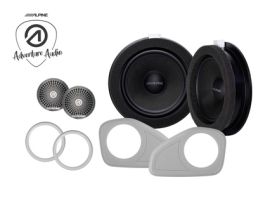 Alpine SPC-106TRA7 - FORD Transit Custom Car Audio Replacement 6.5" Custom Fit Speakers 180W