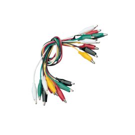 10 Pieces Set Test Lead Kit Probe Wire Pen Clamp Alligators Clip For Multimeter Meter