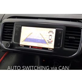 Front & Reverse Camera Integration Kit for Citroen/Peugeot/Toyota 2017 Model Year Onwards