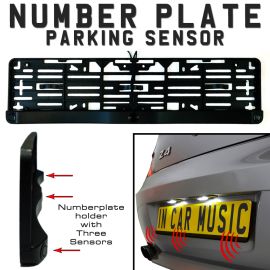 Number Plate Holder Mount Reverse Parking Sensor Sensors & Buzzer